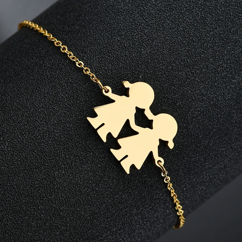 Браслет Nextvance из нержавеющей стали с персонализированным именем ребенка девочки