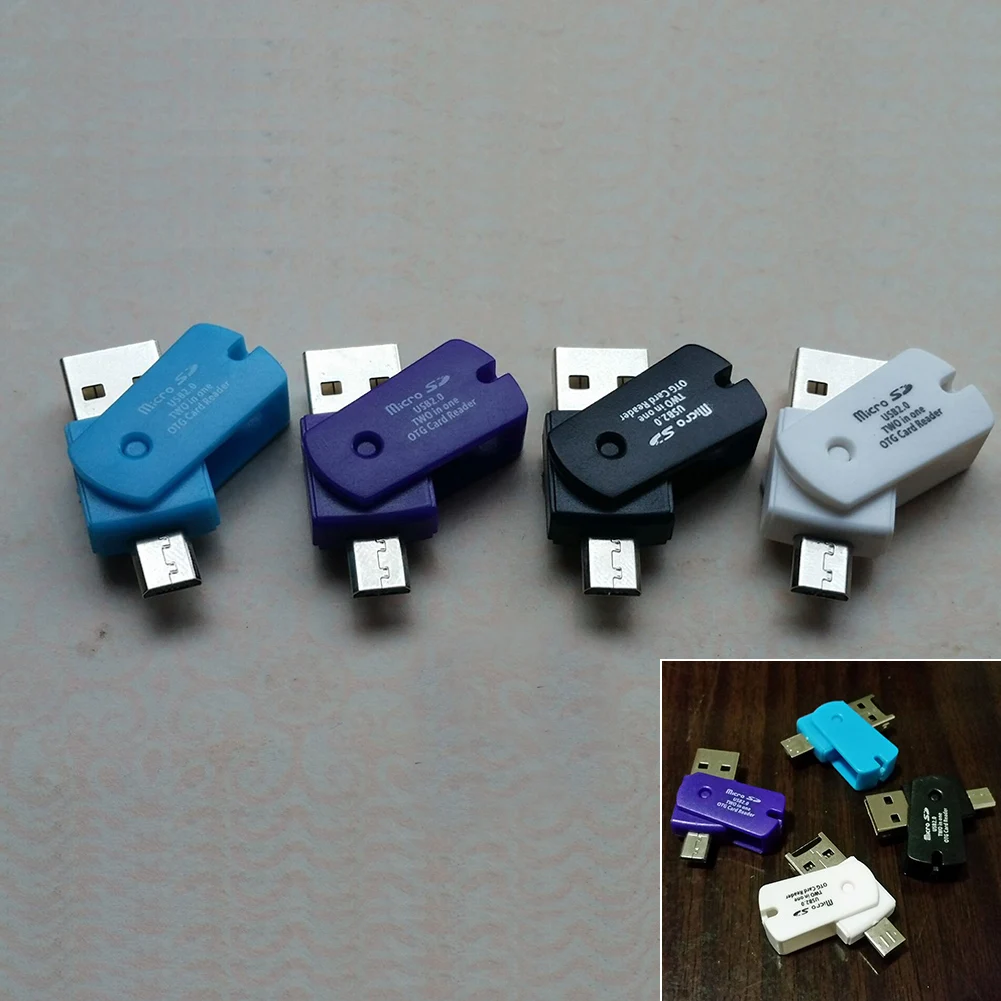 Micro USB OTG кардридер TF /Micro многофункциональный мобильный телефон