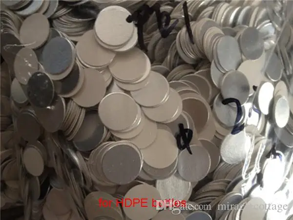 1000 шт. 31mm/32mm/33 мм/34 мм/35 мм Алюминий Фольга уплотнение для Пластик бутылки
