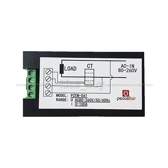 Цифровой комбинированный измеритель переменного тока 220 А|meter unit|meter circuitsmeter glucose |