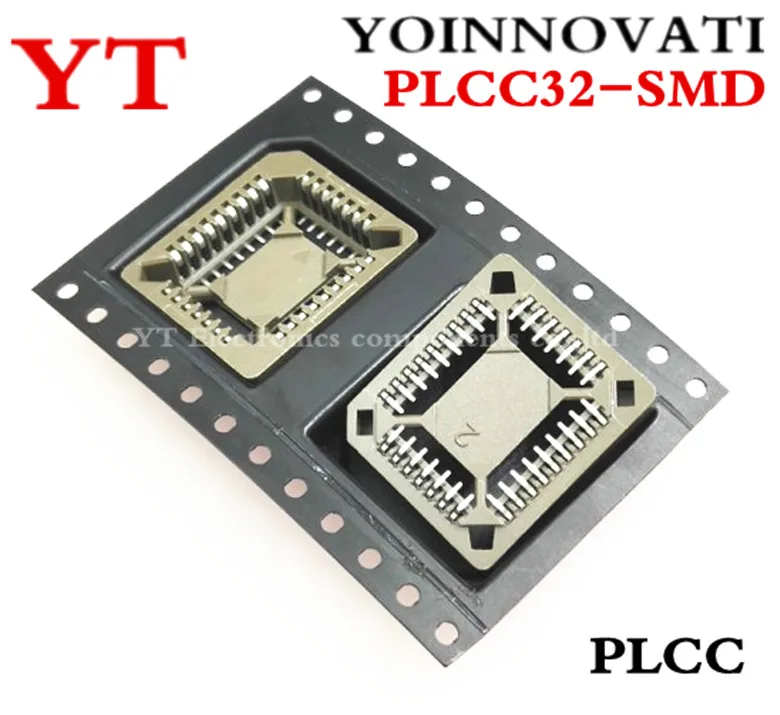 10 шт./лот PLCC32-SMD IC розетка PLCC32 адаптер 32 Pin PLCC конвертер лучшее качество |