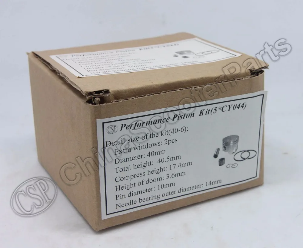 Производительность 40 мм 10 два дополнительных оконных поршня комплект 47CC мини