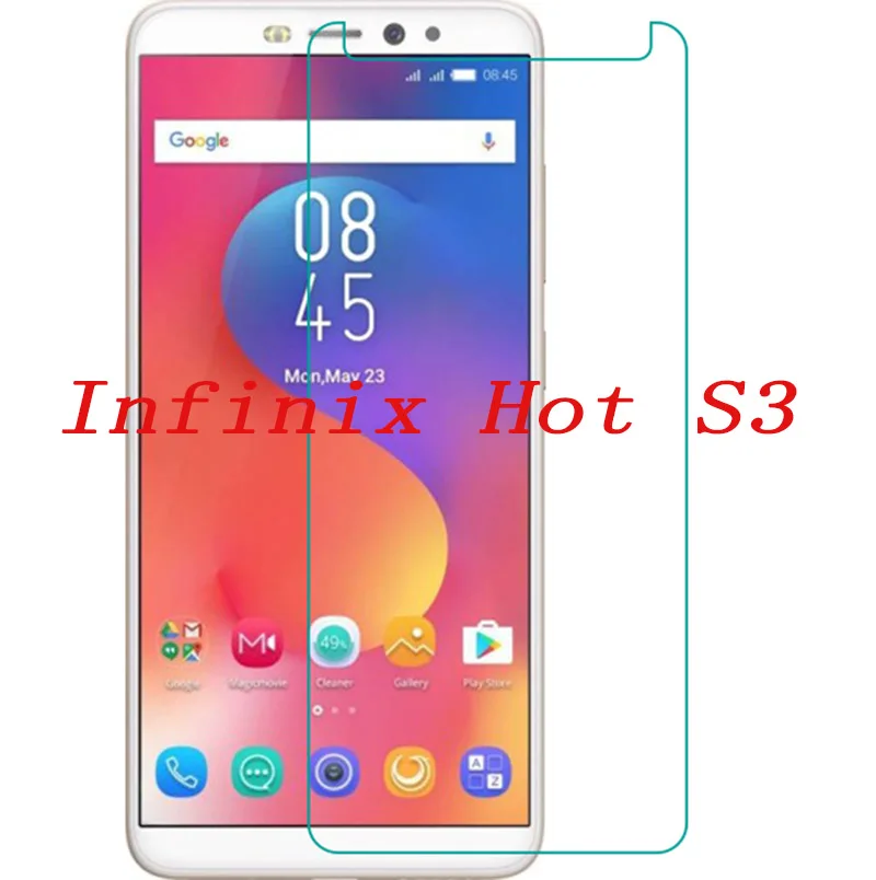 

Smartphone Tempered Glass for Infinix Hot S3 9H Explosion-proof Protective Film Screen Protector cover phone