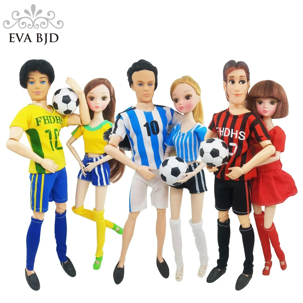 1/6 BJD кукла соединенная подвижная фигурка игрушка футбольные куклы для мужчин и