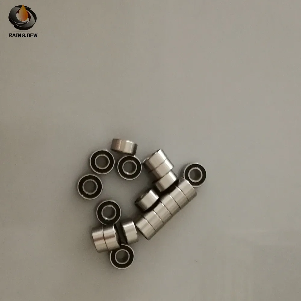 10 шт. 4X10X4mm SMR104 2RS ABEC7 шарикоподшипник из нержавеющей стали подшипник рыболовного