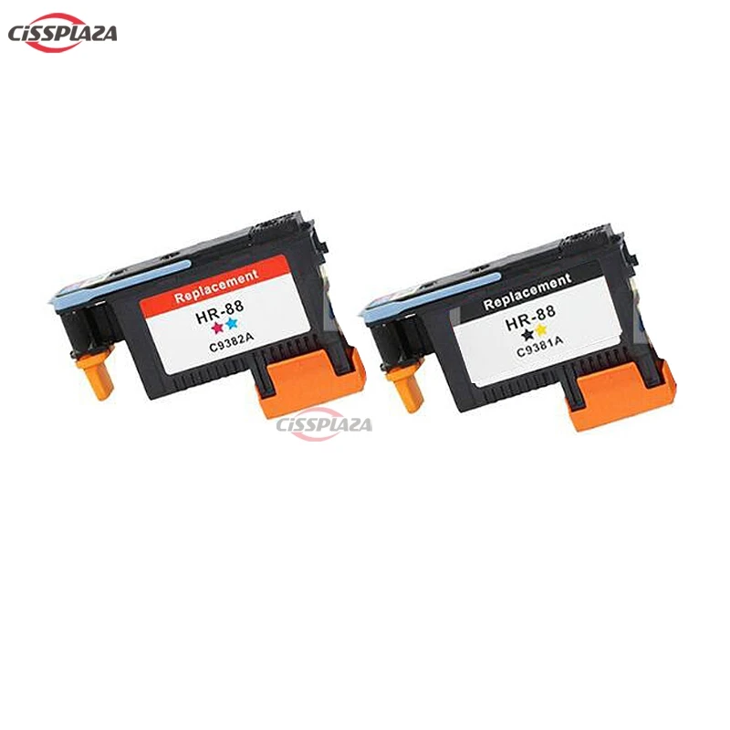 

CISSPLAZA совместим с печатающей головкой HP88 для K550 K8600 L7480 L7550 L7555 L7580 L7590 L7650 L7680 L7681 L7780 C9381A C9382A