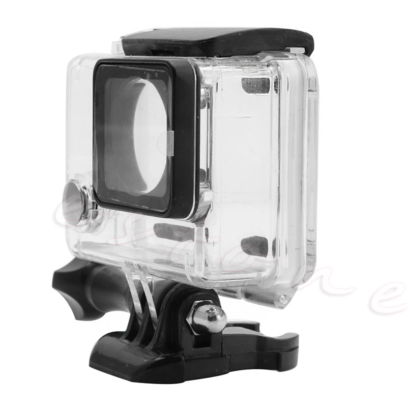 Go pro аксессуары Gopro водонепроницаемый корпус Чехол крепление Hero 3 plus для Hero3 + 4
