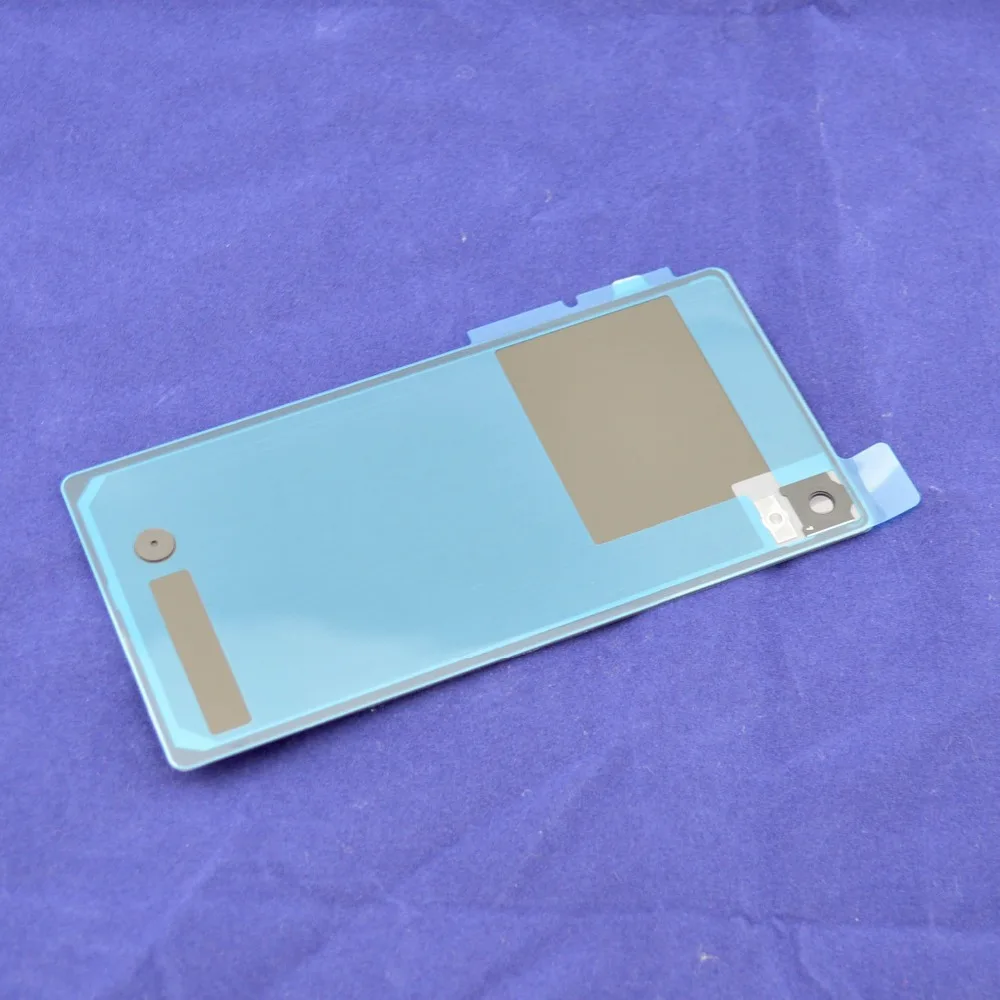 Белый для sony Xperia Z2 Задняя стеклянная L50W D6503 задняя крышка корпус Бесплатная