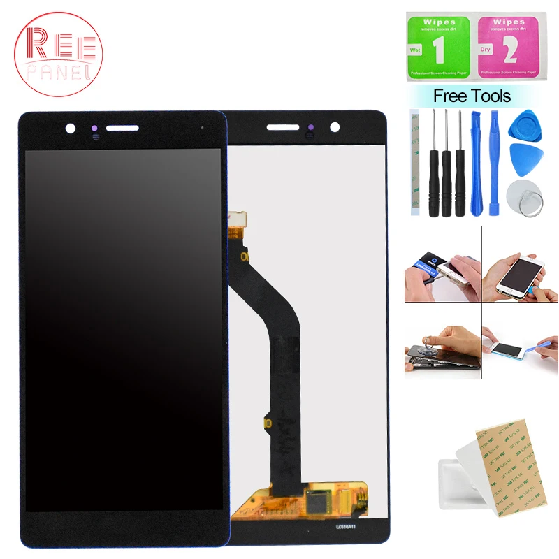 AAA Качество P9 ЖК дисплей для HUAWEI Lite экран VNS L31 L21 EVA L09 L19 Digiziter L09/ L19|Экраны мобильных