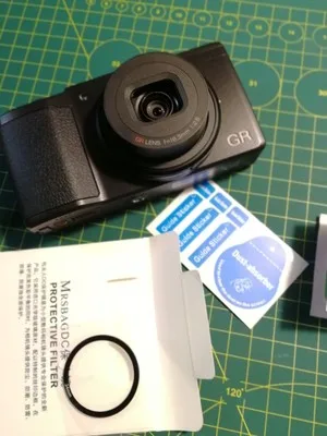 Закаленное стекло для защиты экрана объектива MC UV фильтр RICOH GR GR2 GR3 GRII GRIII