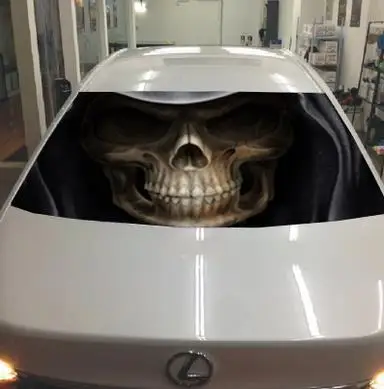 Креативная индивидуальность, наклейки на стекло автомобиля, 3D наклейки на автомобиль, наклейки на заднее окно, ветряная мельница, Модифицированная пленка-291