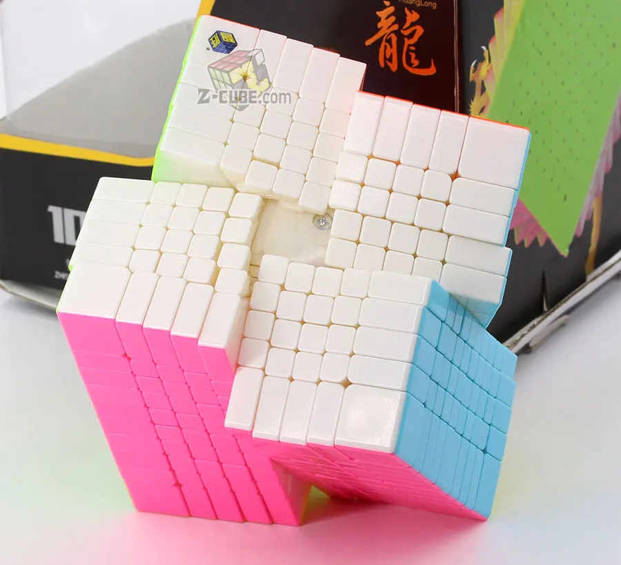 Волшебный куб-головоломка YuXin HuangLong 10x10x10 11x11x11 17x17x17 10x10 11x11 17x17 высокий уровень сложная развивающая игрушка twist wisdom