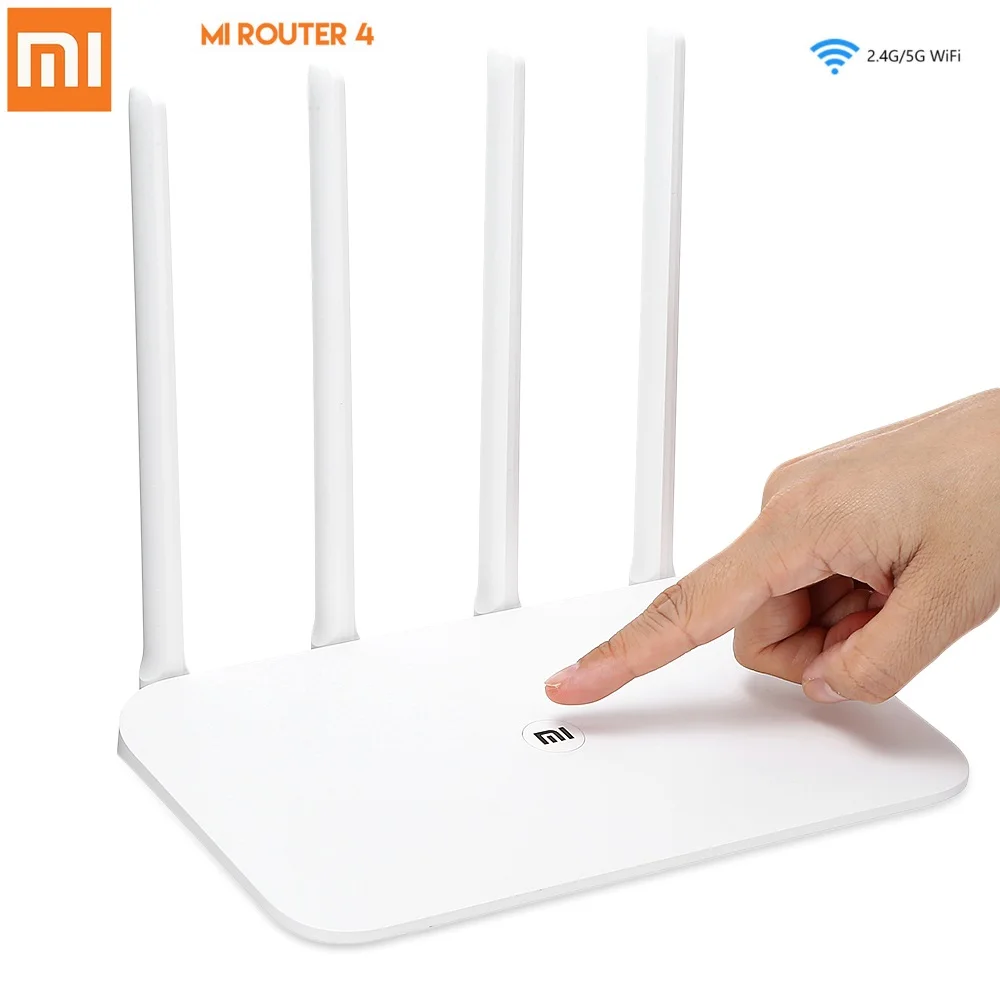 Оригинальный Xiaomi mi маршрутизатор 4 беспроводной 1167 Мбит/с двухдиапазонный 5 ГГц/2