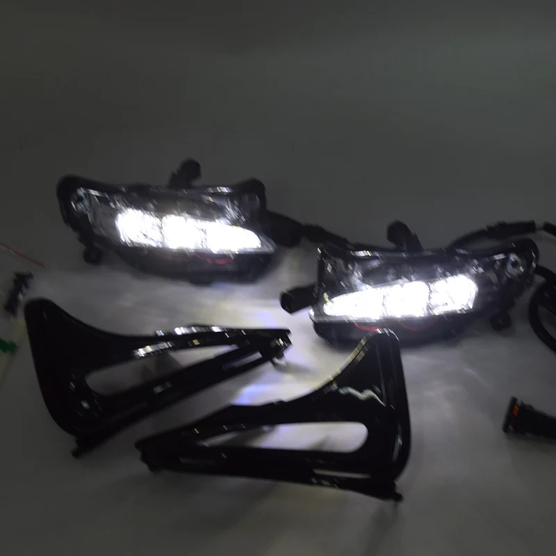 Автомобильные мигающие дневные ходовые огни 1 комплект drl для Toyota Corolla 2018