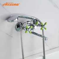 accoona bath bathtub faucet mixer tap with hand sprayer shower head bathroom taps colorful bathroom bathtub faucets a6482