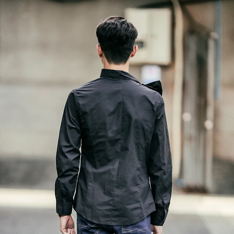 Мужской модный стиль 2018 большой галстук бабочка Королевский Элегантный