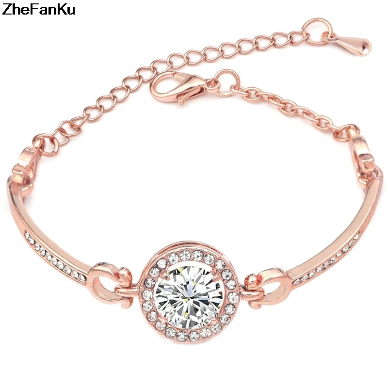 Модный Роскошный Стразы циркониевый многослойный браслет высокого качества