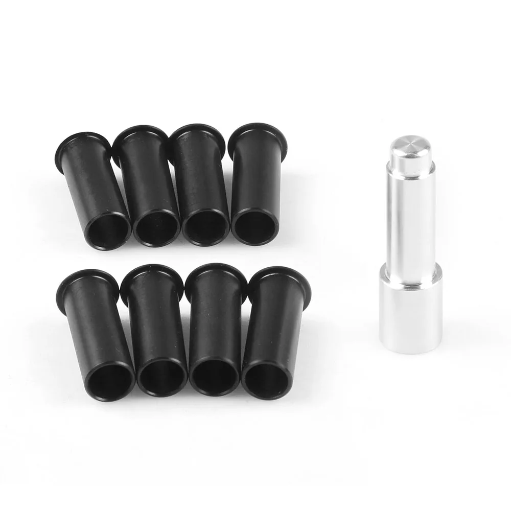 

Дверная петля втулки штырьковые вкладыши Delrin для Jeep Wrangler JKU 07-18 2 двери 4 двери Kentrol