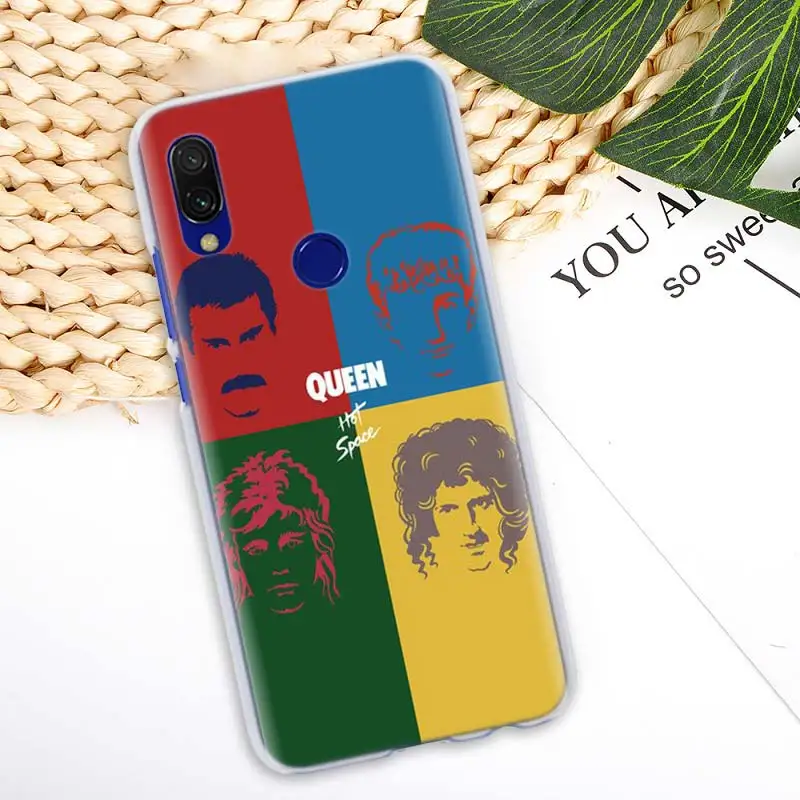 Чехол Freddie Mercury Band queen для Xiaomi Redmi Note 7 Pro 7 6 5 Plus 5A 6A 4X S2 GO Pocophone F1 чехол для телефона Coque