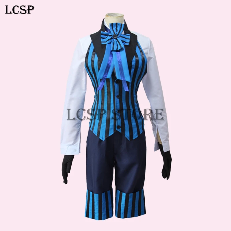 LCSP книга Kuroshitsuji Of the Atlantic Sky Phantomhive Косплей Костюм японское аниме черный Батлер