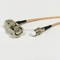 new modem coaxial cable bnc male plug right angle to fme femael jack connector rg316 cable pigtail 15cm 6inch adapter