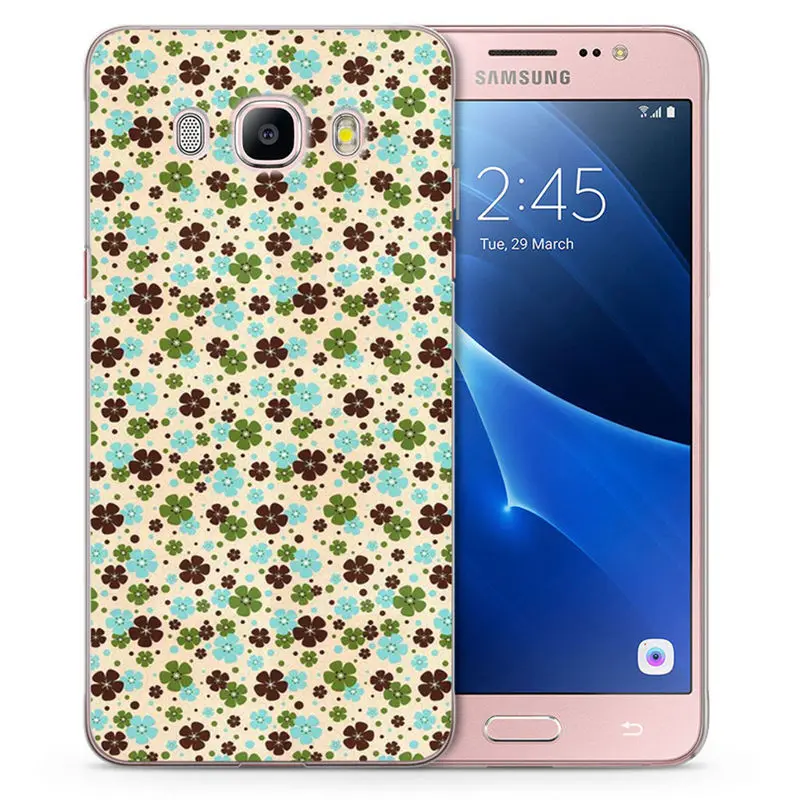 Thin Back Cases For Samsung Galaxy J1 J2 J3 J5 J7 Case Luxury Flower Painted Soft TPU Silicone Cover J120 J330 J530F C835 |