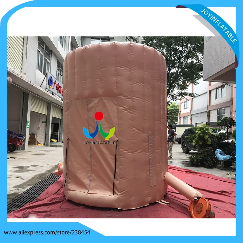 Joyinflatable 2 5x2.5x3m продвижение рекламы куб надувная кабина/маленький магазин палатка