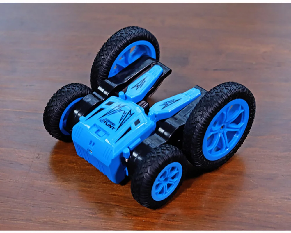 Радиоуправляемый автомобиль высокоскоростной 3D флип-пульт дистанционного управления автомобиль Дрифт на батарейках двухсторонний трюк машина машинки на радиоуправлении подарок для мальчиков