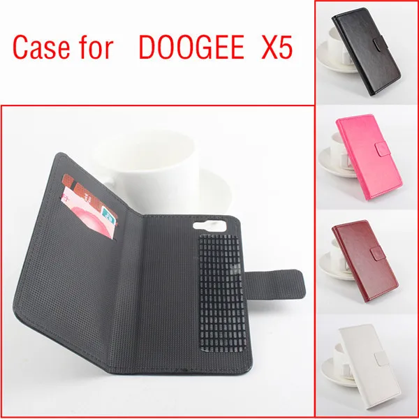 4 цвета Doogee X5 Чехол Ультра-тонкие модные флип кожаный чехол телефона чехол Doogee Галиции X5 телефона кожа Чехол Чехлы для мангала