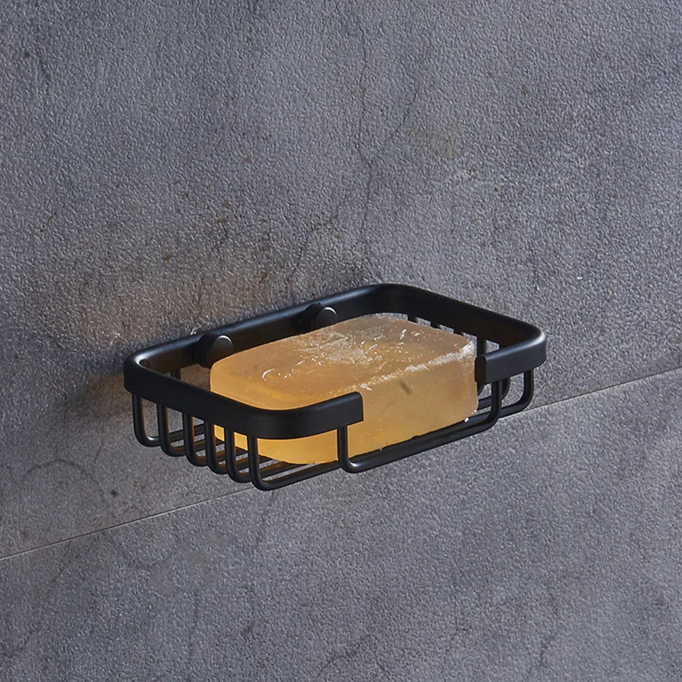 Фото Black Soap Shampoo Holder Bathroom Shelf with Hooks Wall Mounted Space Aluminum Rack Case Box etagere salle de bain Обустройство Black Soap Shampoo Holder Bathroom Shelf with Hooks Wall Mounted Space Aluminum Rack Case Box etagere salle de bain Обустройство