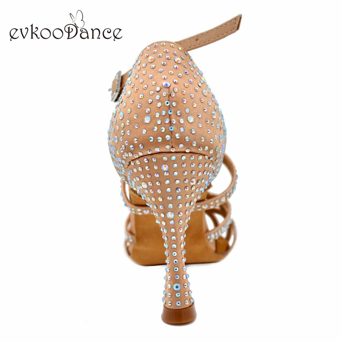 8.5cm heel Профессиональный цвет хаки с Носорогом, размеры США 4-12, 8,5 см, высота каблука, Zapatos De Baile, женские туфли для танцев, NL228 - Цвет: 8.5cm heel