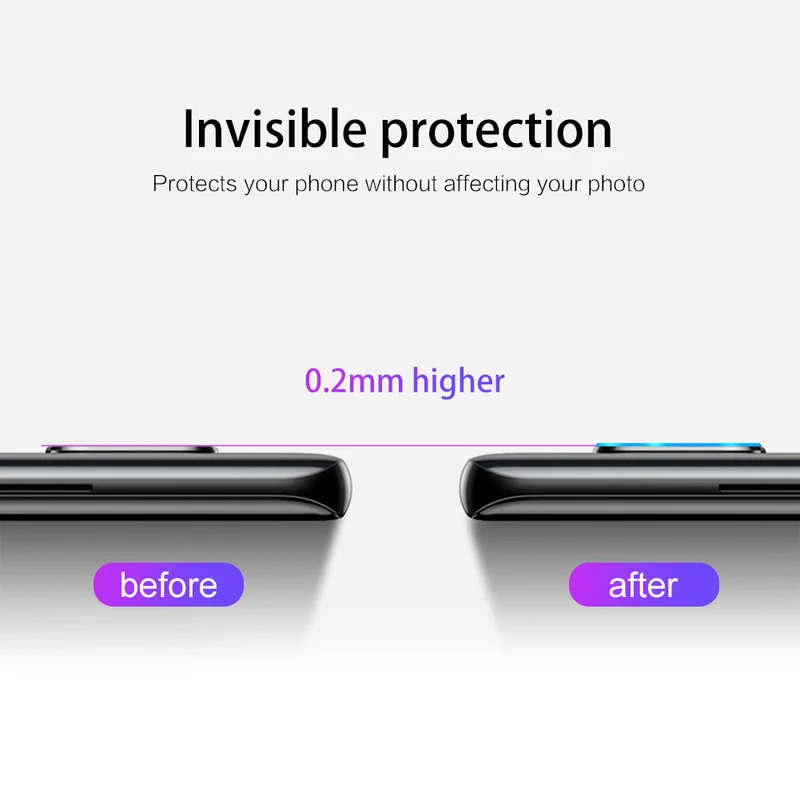 Для Huawei Mate 20 Pro 2 шт. HD Закаленное стекло Защитная пленка для камеры Mate20 прозрачная