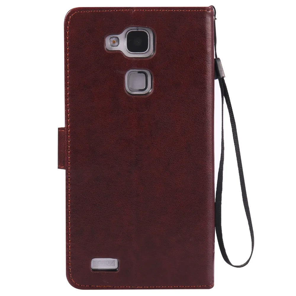 Кожаный чехол Бумажник для телефона Huawei Ascend Mate 7 3D тисненый флип huawei mate mate7 с