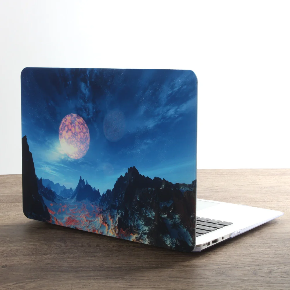 Чехол для ноутбука с принтом пейзажей MacBook Air Pro Retina 11 12 13 15 дюймов Новый сенсорной