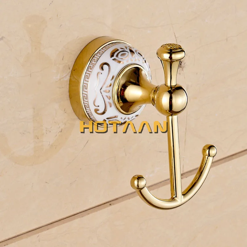 Роскошная вешалка для полотенец настенный набор аксессуаров ванной комнаты