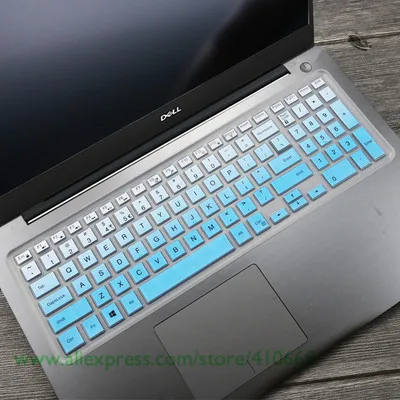 15,6 17,3 дюймов Обложка клавиатуры для ноутбука для Dell Inspiron 15 5000 серии 5570 7559 3552 5555 7567 7577 5570 5770 5755 5759 - Цвет: Gradualblue