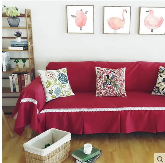 Чистый цвет SHA волосы полотенцем все покрыть диван крышка весь разместить коврик