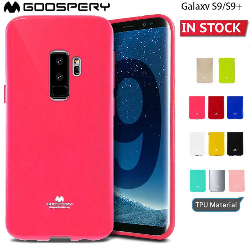 Оригинальный Мягкий защитный чехол Mercury Goospery Pear тонкий для Samsung Galaxy S9 PLUS|Бамперы| |