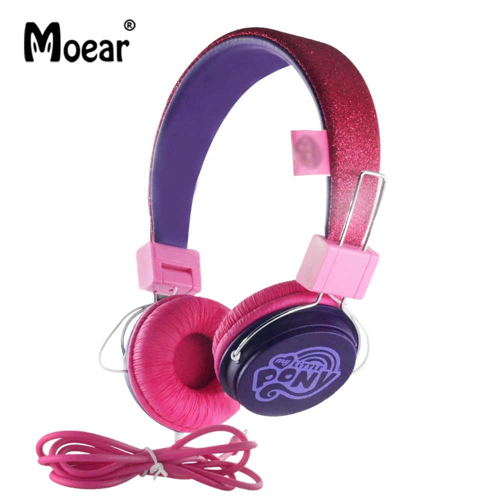 Проводные наушники с рисунком из мультфильма Мой Маленький Пони 3 5 мм для mp3