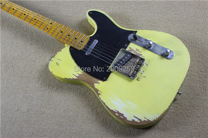 Custom Shop 53 tele гитара высокое качество ручной работы электрическая relic tl 21 лада