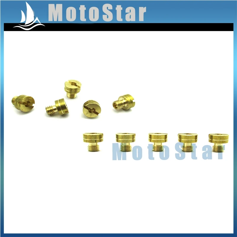 #88 90 95 98 100 105 110 115 120 125 большие круглые главные струи для Mikuni N100/604 карбюратор VM22 VM24