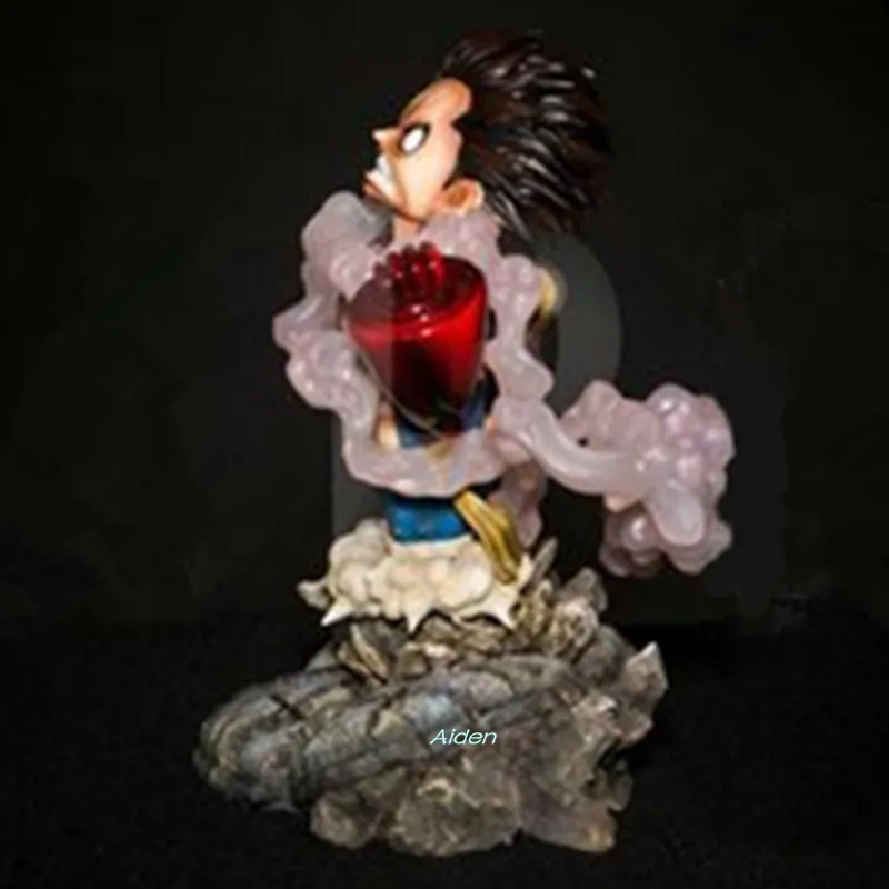 Статуэтка из соломы Пираты 8 дюймов Боевая форма обезьянки D. Luffy полный длинный