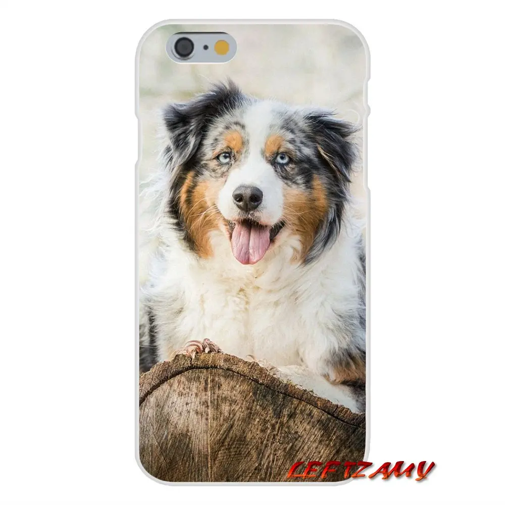 Australian Shepherd Shiba Inu Dog For Samsung Galaxy A5 A6S A7 A8 A9S Star J4 J6 J7 J8 Prime Plus 2018 Transparent TPU Skin Case | Мобильные
