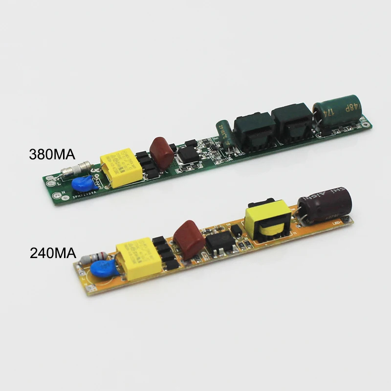 9 Вт 14W 18W 25W 30W светодиодные трубки DC36-86V 240/380mA источник питания 85 V-265 V Lighting трансформатор 0,6/0,9/1,2/1,5 люминесцентная лампа