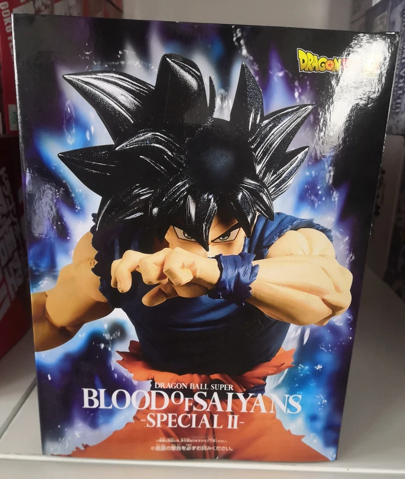Оригинал Banpresto Dragon Ball Z DBZ крови SaiYan BOS Goku UI Ultra Instinct модель фигурные Brinquedos vol.05 |