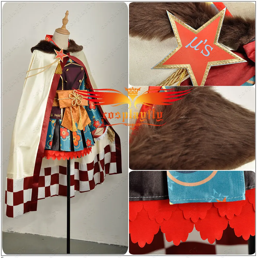 Аниме Love Live! Женский костюм для косплея Taisho Kimono Awakening Ayase Eli на заказ платье с