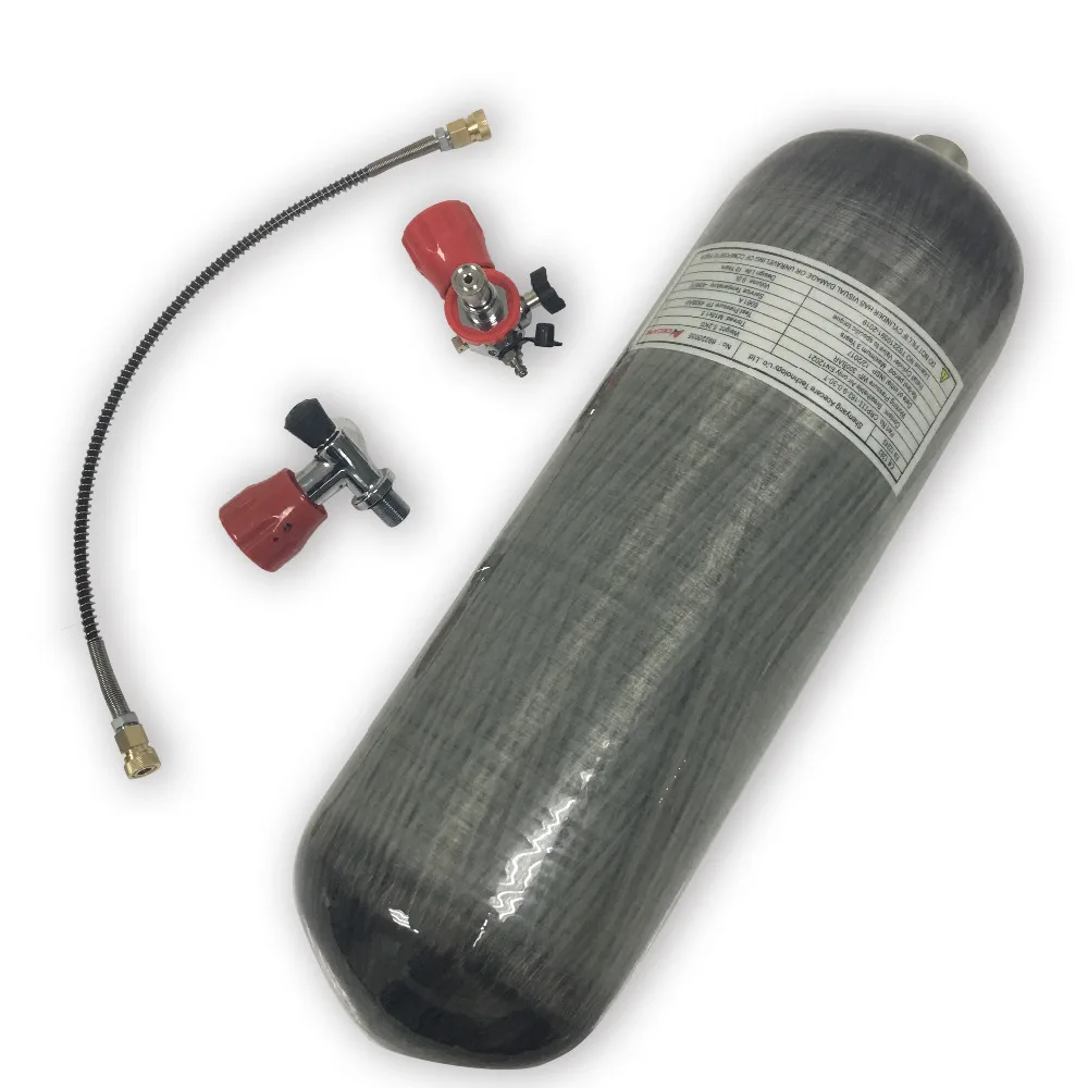AC109101 9L 4500Psi CE резервуар для дайвинга пистолет сжатый воздух оборудование Pcp