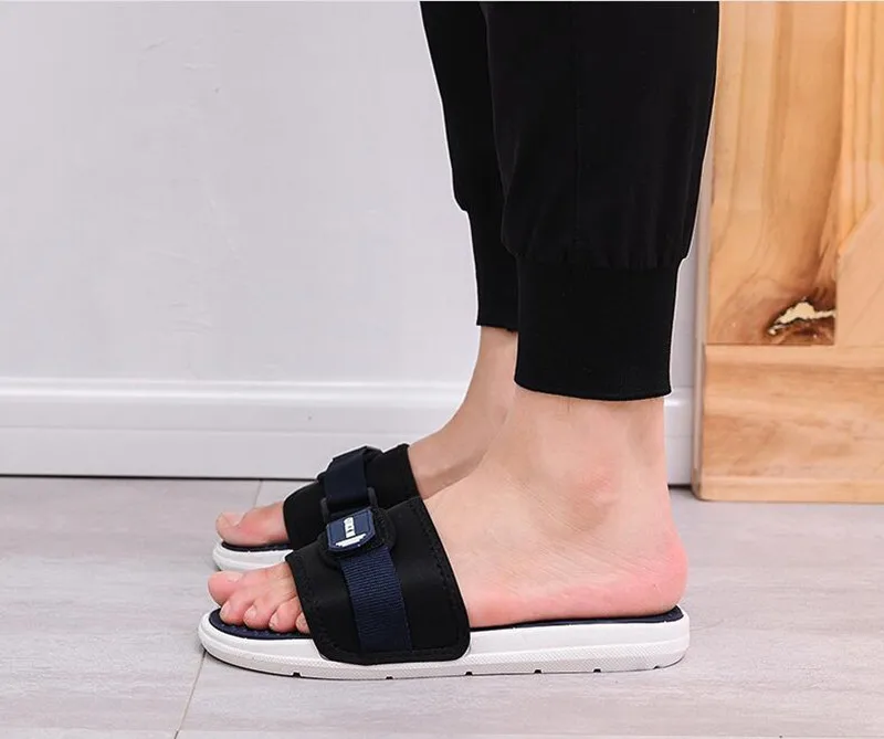 Home slipper man Summer Indoor Home Bath Anti-skid Household Thick Bottom Outdoor Men's Sandals