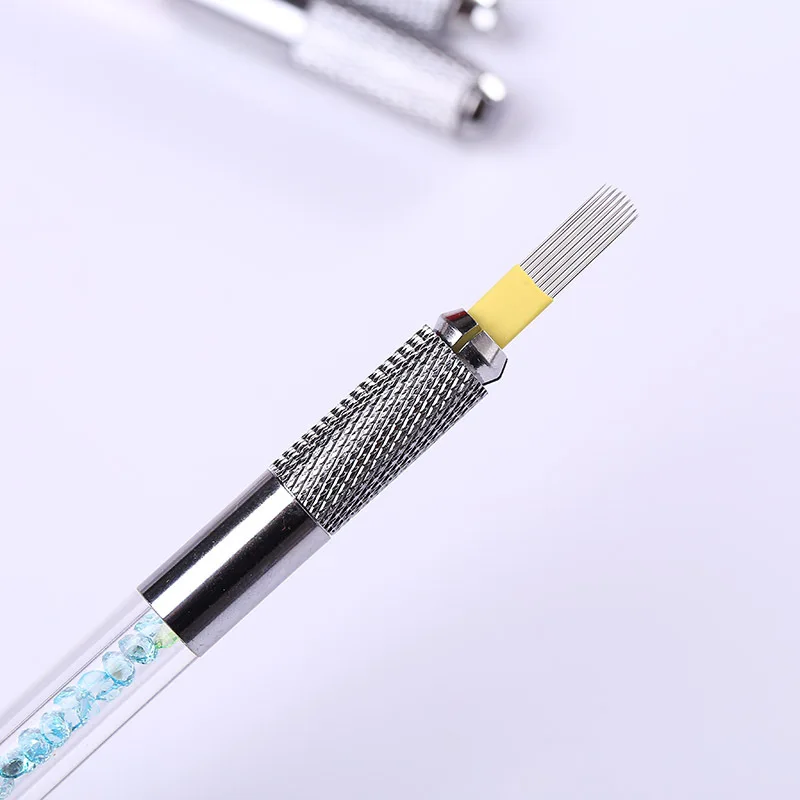 

4 Colors Rhinestone Eyebrow Tattoo Pen Microblading Tattoo Machine Pencil Eyebrow Permanent Makeup Eyebrow Tattoo Accessories