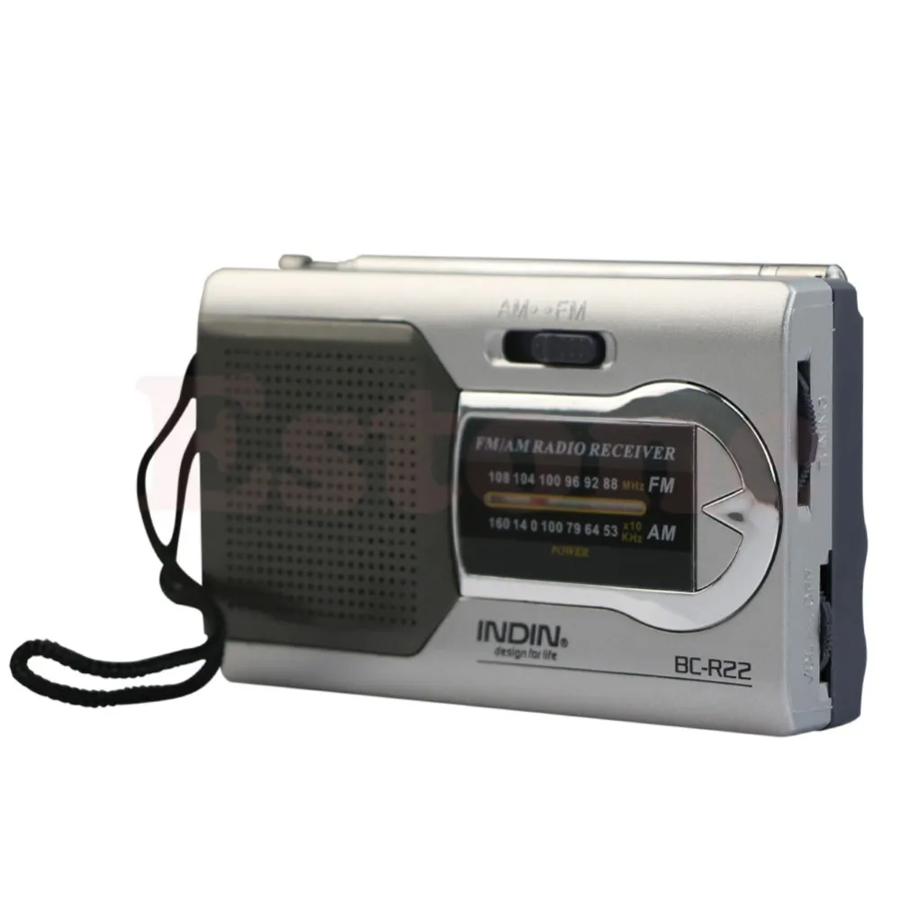 OOTDTY Универсальный тонкий AM/FM мини радио мир приемник стерео колонки MP3 музыкальный плеер